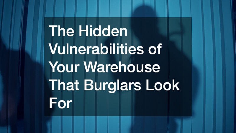 The Hidden Vulnerabilities of Your Warehouse That Burglars Look For